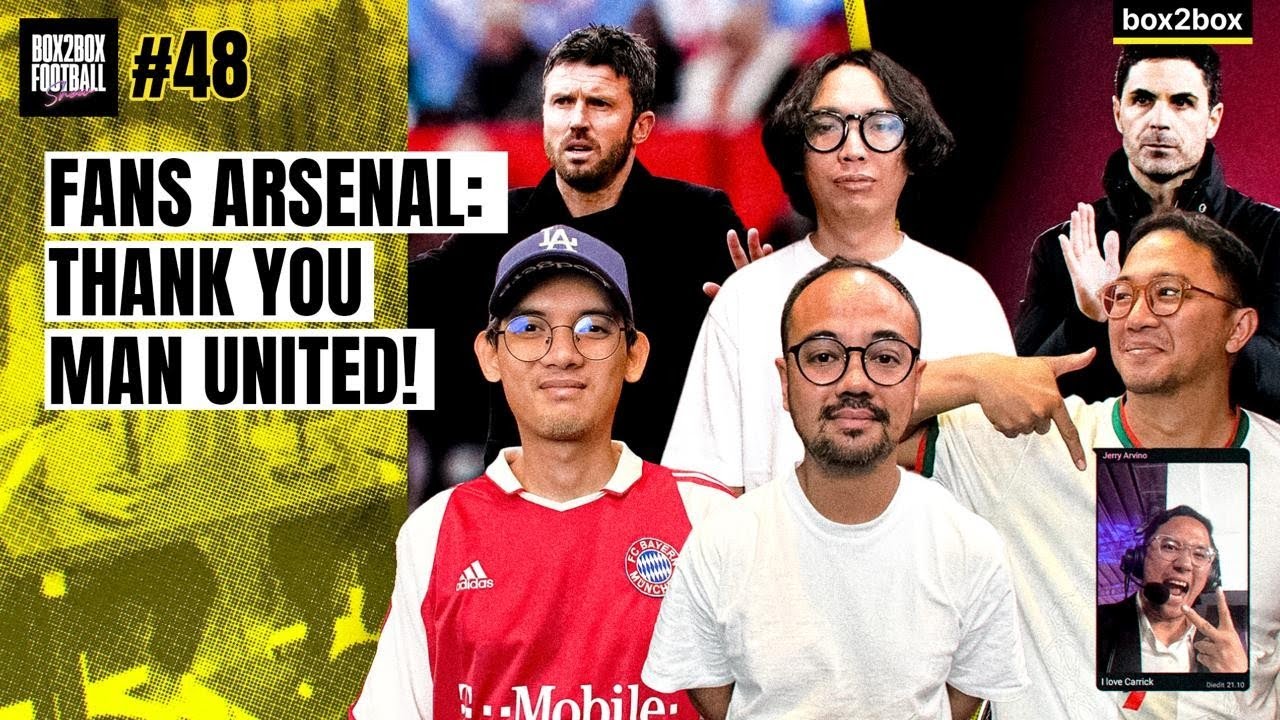 MAN UNITED BIKIN MAN CITY GAK BERKUTIK, ARSENAL UDAH DIBANTU MALAH SERI