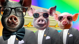 Funny Cute Pigs - Coffin Dance Song (COVER)