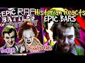 A Historian Breaks Down JOKER VS. PENNYWISE | EVERY BAR EXPLAINED (ERB Reaction)