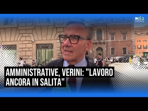 Video Amministrative, Verini (Pd): Lavoro ancora in salita, serve coalizione credibile