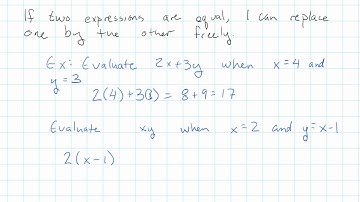 2.7.3 - Substitution Property of Equality