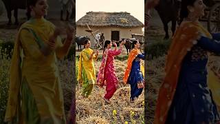 Three young Punjabi women colorful bhangra outfits, dancing #happygirls #bollywoodqueen #kangna Three young Punjabi women colorful bhangra outfits, dancing #happygirls #bollywoodqueen #kangna