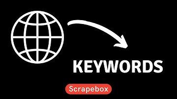 Get keywords from websites online by extracting using Scrapebox