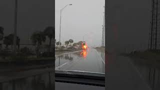 FDOT Road Ranger on scene at a stalled vehicle