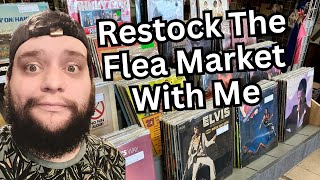 Restocking my Flea Martet Booth - Shop the Vintage Store With Me!