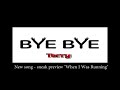 Bye Bye Terry - When I Was Running (Sneak preview)