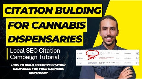 How to Build Local Citations in Cannabis Niche [Step By Step Local SEO Tutorial]