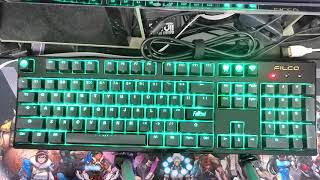 DIY Mix Gateron Switches Keyboard sound test (Gateron 混軸鍵盤)
My first DIY mechanical keyboard, featuring Gateron Red, Brown, Blue and Black switches.
Keycaps: ikbc double-shot 1.3mm PBT OEM profile
switches: Gateron red, brown, blue, black
Stabilizers: Costar stabilizers
(Please ignore the filco sticker, which is included at this DIY kit. LOL) DIY Mix Gateron Switches Keyboard sound test (Gateron 混軸鍵盤)