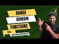 Range and Domain of Functions/Additional Maths/IGCSE/0606