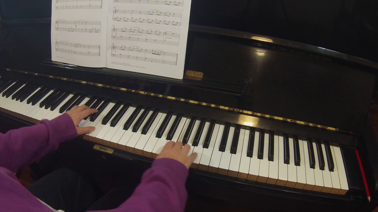 Arietta in C Major by Muzio Clementi RCM piano prep B Celebration ...