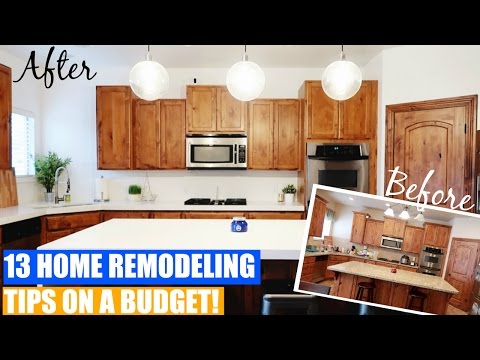 Home Remodeling Tips & Ideas on a Budget! (with Before & After)