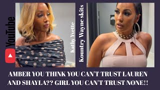 DELICIA TELLS AMBER THEY NEED A PLAN B!