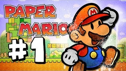 Paper Mario Nintendo 64 Walkthrough Part 1 - Prologue!