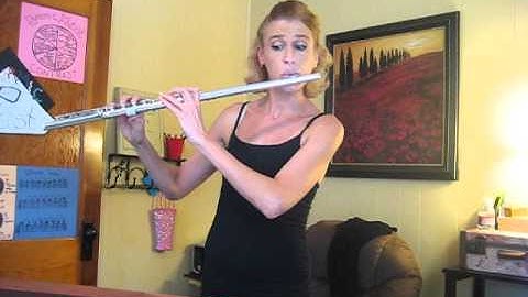 Two Part Invention in a minor (second flute part)