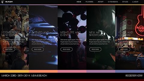 Evcon - A Pro Joomla Template for Joomla 2.5 / 3x - Intro Tutorial 1