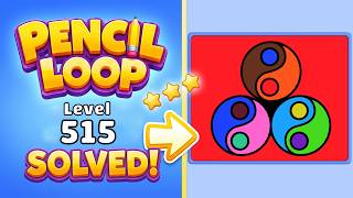 Full Pencil Loop Level 515 Walkthrough & Solution | Rollic Games ✏️🧩 News