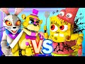 ⚡FNAF: SECURITY BREACH vs BOB ESPONJA ANMATRÓNICOS - LA PELÍCULA (Español Animación 3D DLC Glamrock)