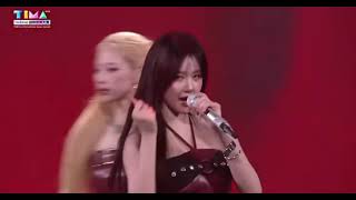 BABYMONSTER performing \