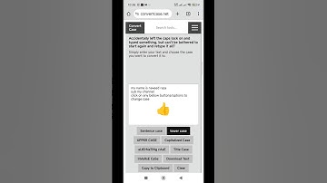 How To Convert Case Online | Change Case Online |  #changecase  👍
