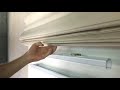 How to Remove &amp; Re-fit a Roman Blind