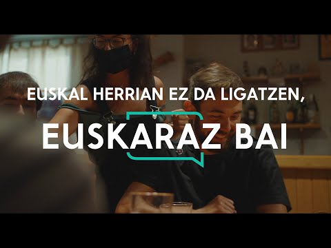 EUSKAL HERRIAN EZ DA LIGATZEN. EUSKARAZ BAI - Gazteok badugu zer esan. Euskaraz?