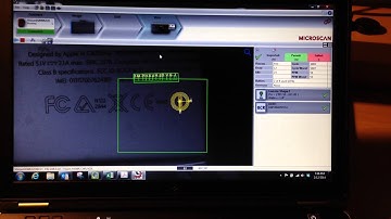 Microscan OCR using AutoVISION
