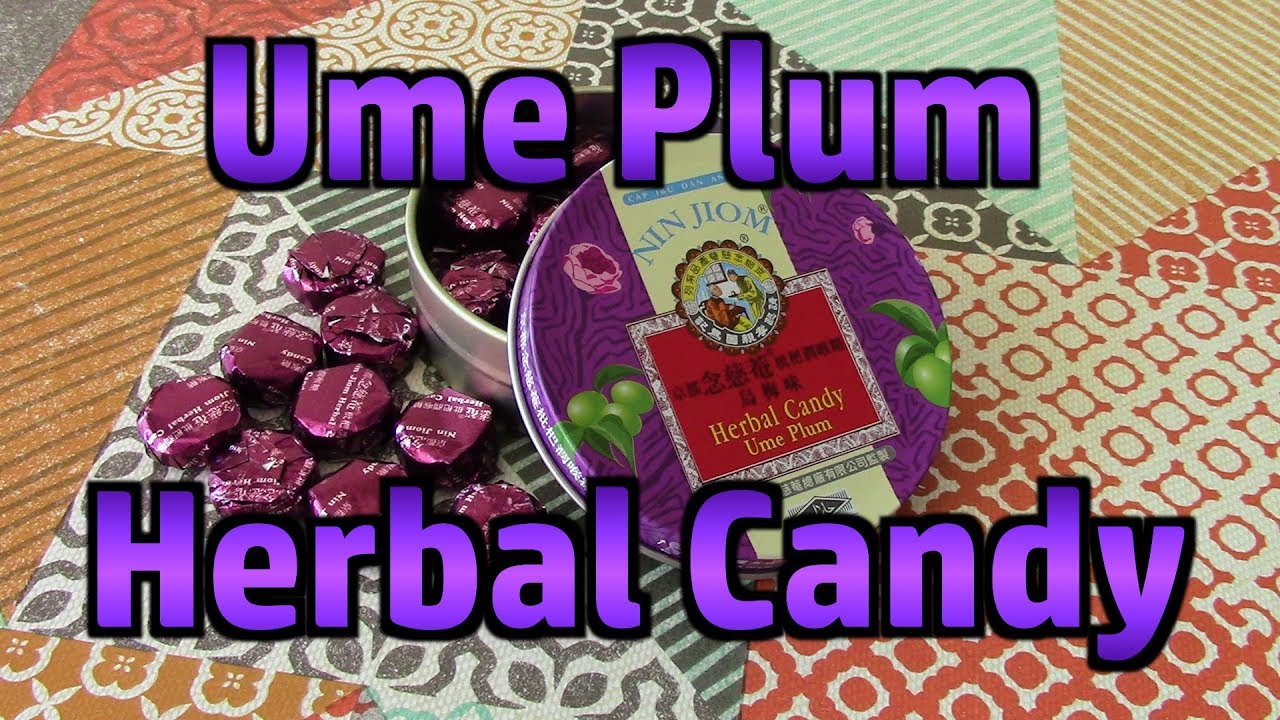 Ume Plum Herbal Candy - Weird Stuff In A Can #91