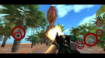 Dinosaur Bloody Island - Gameplay Walkthrough part 1 levels 1-16 (Android )