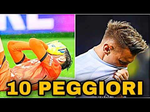 10 PEGGIORI PORTIERI
