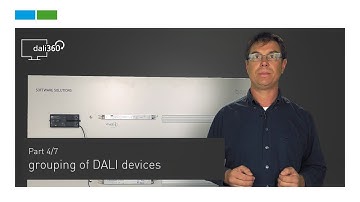dali360 software by BAG electronics - grouping of DALI devices (Part 4/7)