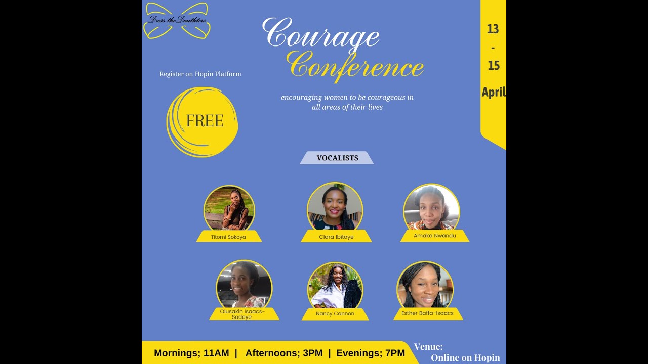 Courage Conference Day 2: worship en français - YouTube