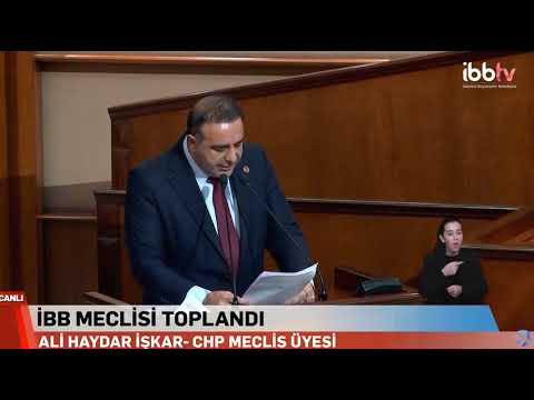 CHP'li Ali Haydar İşkar'ın İBB'nin Eyüpsultan'a hizmetlerini anlatan meclis konuşması