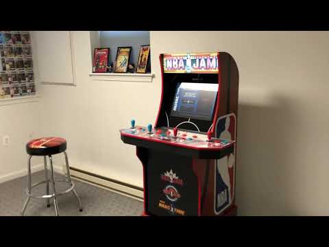 NBA Jam Arcade1UP Time Lapse from GeeK KetchUP Podcast