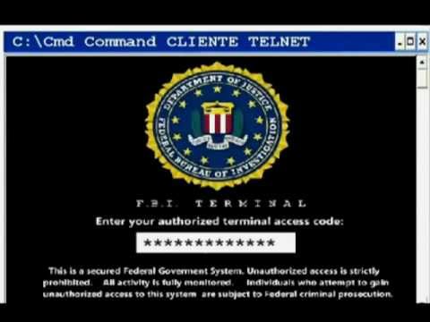 Connect to FBI DataBase.mpg