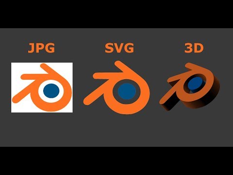 Blender Tutorial - 2D To 3D In Blender - Quick Tutorial