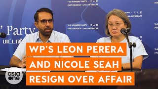 WP's full press conference (July 19) on affair between Leon Perera and Nicole Seah