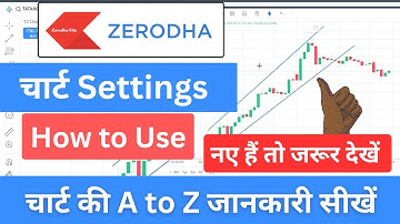 How to use Zerodha chart | Zerodha chart settings | Zerodha me chart kaise use kare
