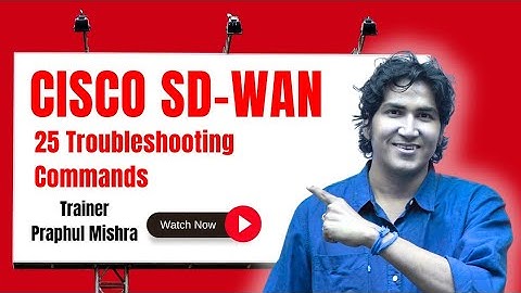 25 Troubleshooting Commands on WAN-Edge Device in Cisco SD-WAN Fabric
