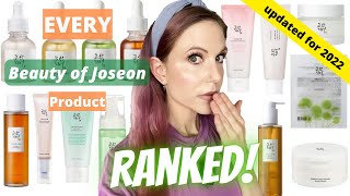 Ranking EVERY Product from My Favorite Brand 🥵 | Beauty of Joseon + Stylevana