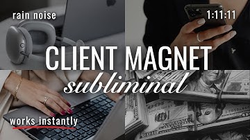 Best Subliminal for More CLIENTS and SALES ✨ (expect fast results)
