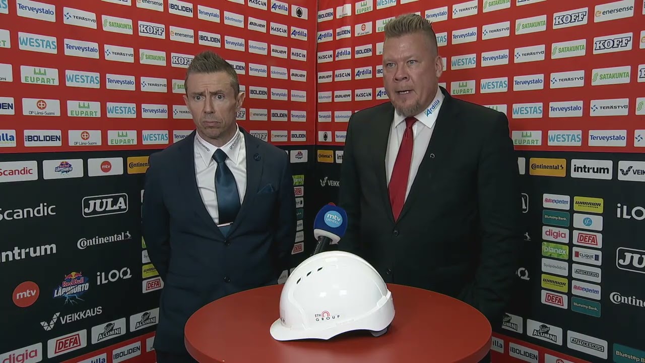 Ässät - K-Espoo 10.3.2026 lehdistötilaisuus