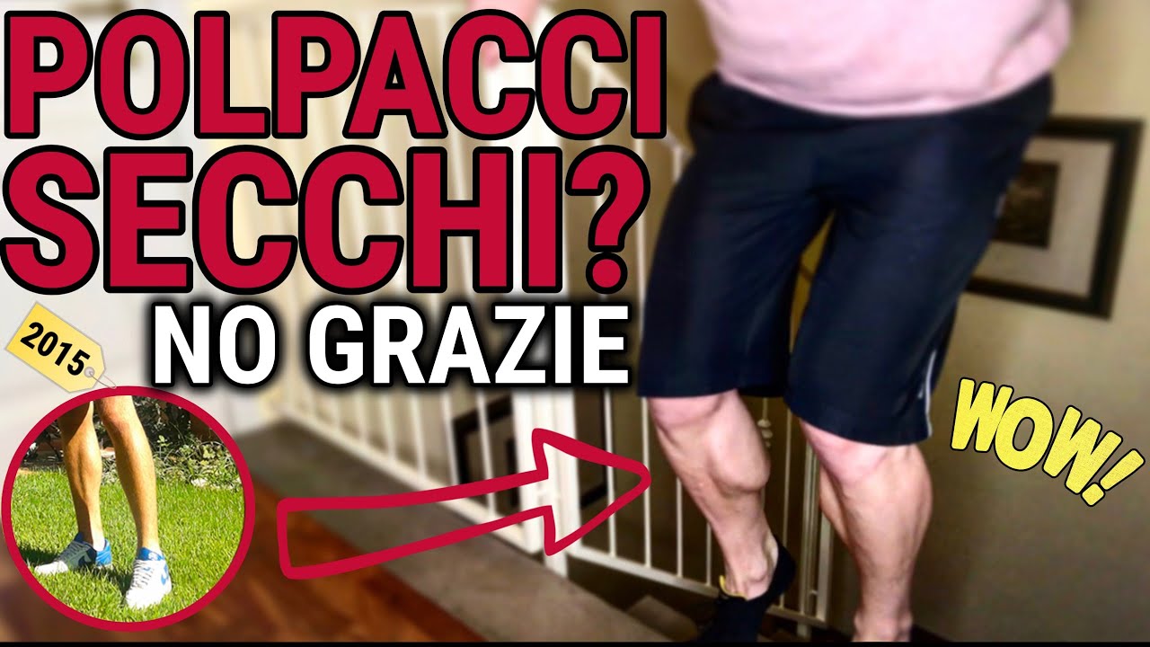 Soluzione Polpacci A Casa 2 Top Esercizi Per Farli Crescere Velocemente Grossi Youtube