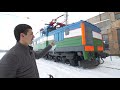 Компания “Wondernet Express” доставила в Узбекистан первый уникальный электровоз.