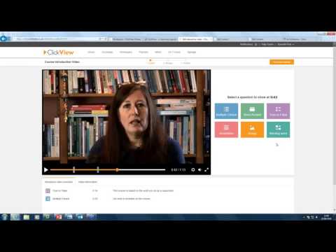 Creating interactive videos with ClickView
