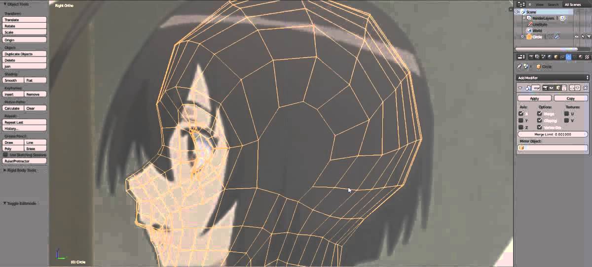 Blender character modeling - part 1 - YouTube