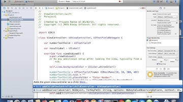 iOS Swift unittesting designing screen | Nimap Infotech - Tutorial 118