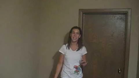 Sara Goertz singing Huey Lewis to win tickets