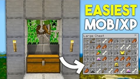 Minecraft : Easy Mob Xp Farm Tutorial 1.20 (without spawner)