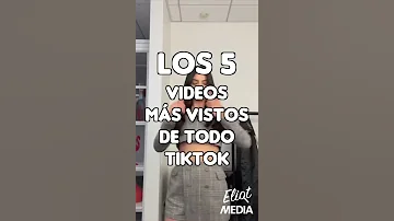 ¿Cuál es el vídeo de TikTok más visto?