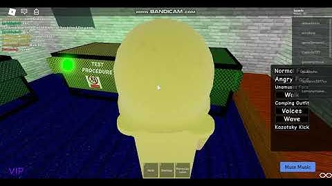 Baldi’s Basics Roleplay you are smart badge and fail